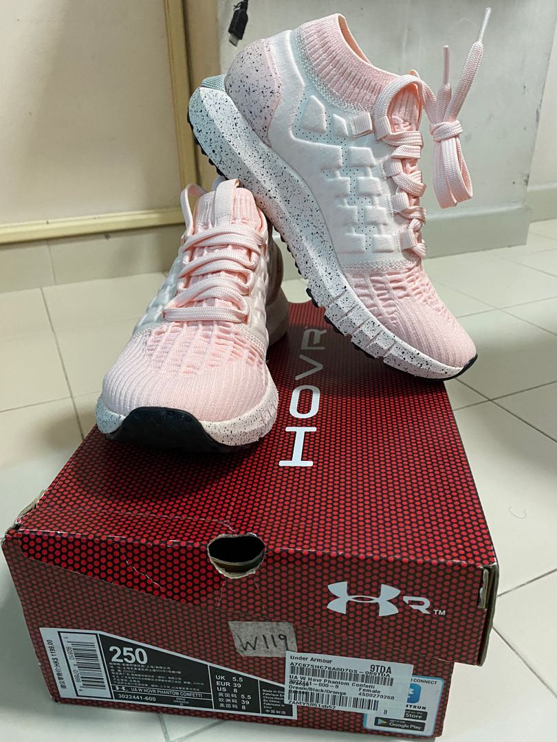 UA W HOVR PHANTOM CONFETTI Women s Fashion Footwear Sneakers on Carousell