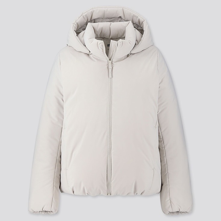 Women hybrid down parka uniqlo on sale