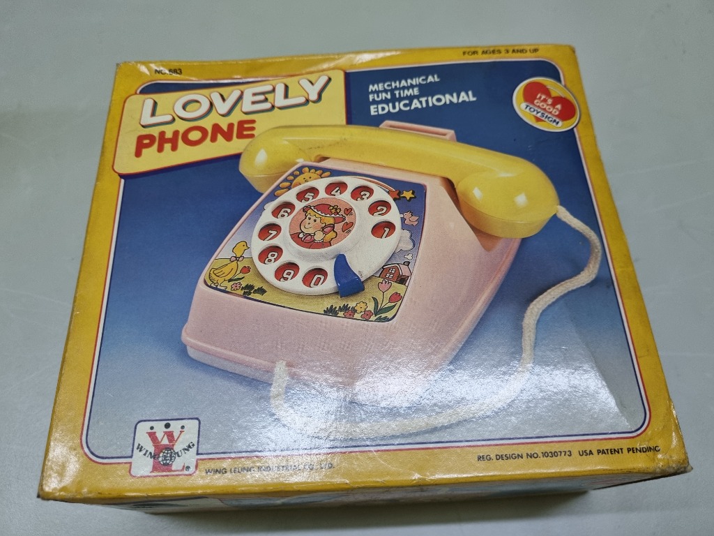 Vintage 1980s Coin Box Telephone. Made in Hong Kong., Hobbies & Toys