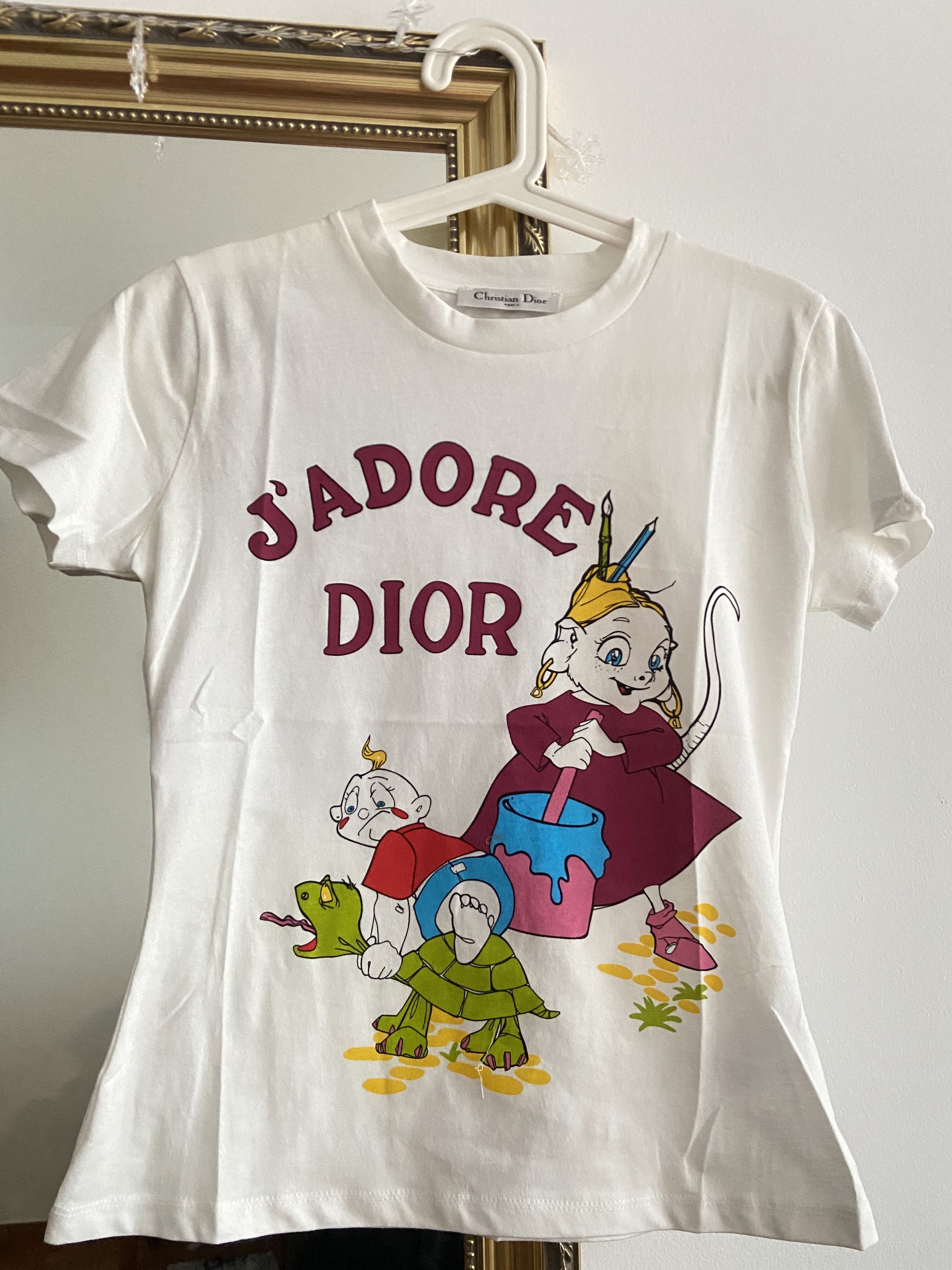 Vintage Christian Dior J'adore Dior '2002 Summer Holiday Witch Tee