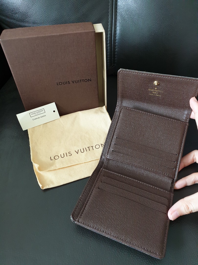 Louis Vuitton Monogram Mini Lin Porte Tresor International Wallet, Louis  Vuitton Small_Leather_Goods