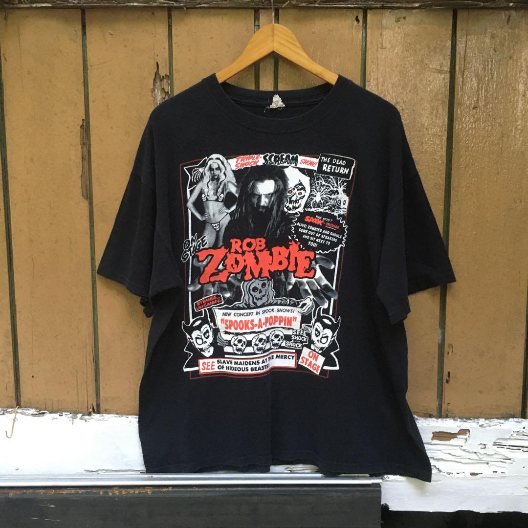 Vintage Y2K Rob Zombie TShirt, Men's 