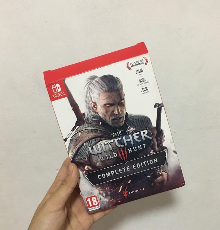 Witcher 3 Complete Ed Nintendo Switch Game Video Gaming Video Games Nintendo On Carousell