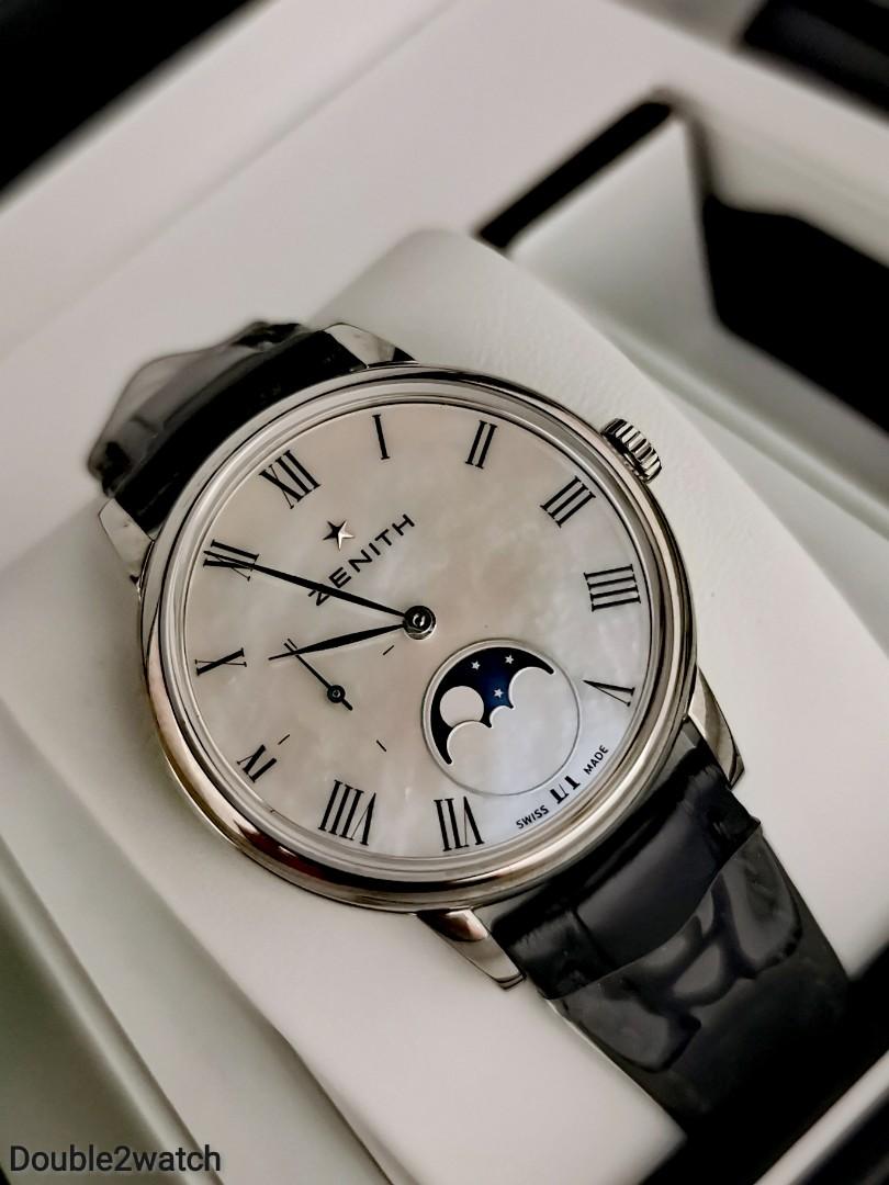ZENITH ELITE LADY MOONPHASE 03.2320.692/80.M2320: retail price, second hand  price, specifications and reviews 