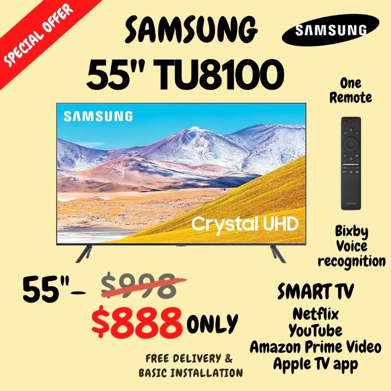 2020 model tu8100 samsung 55tu8100