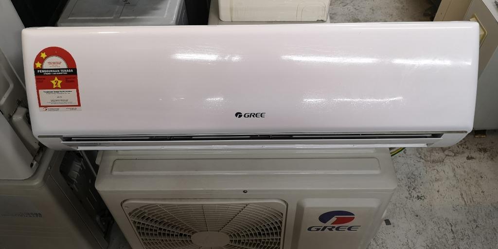 2 0 Hp Gree Wall Mounted Used Aircond R410a Ac4039 Klang Valley Not Included With Installation Kitchen Appliances On Carousell