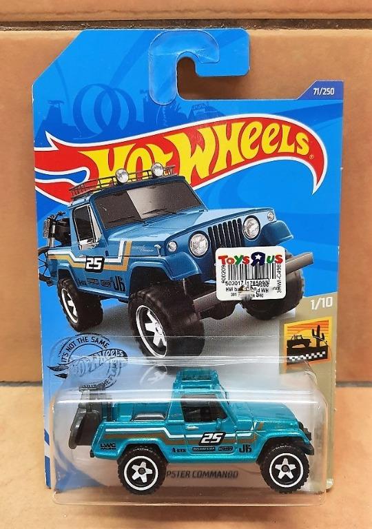 2020 Hot Wheels '67 Jeepster Commando #71/250 Blue Baja Blazers 