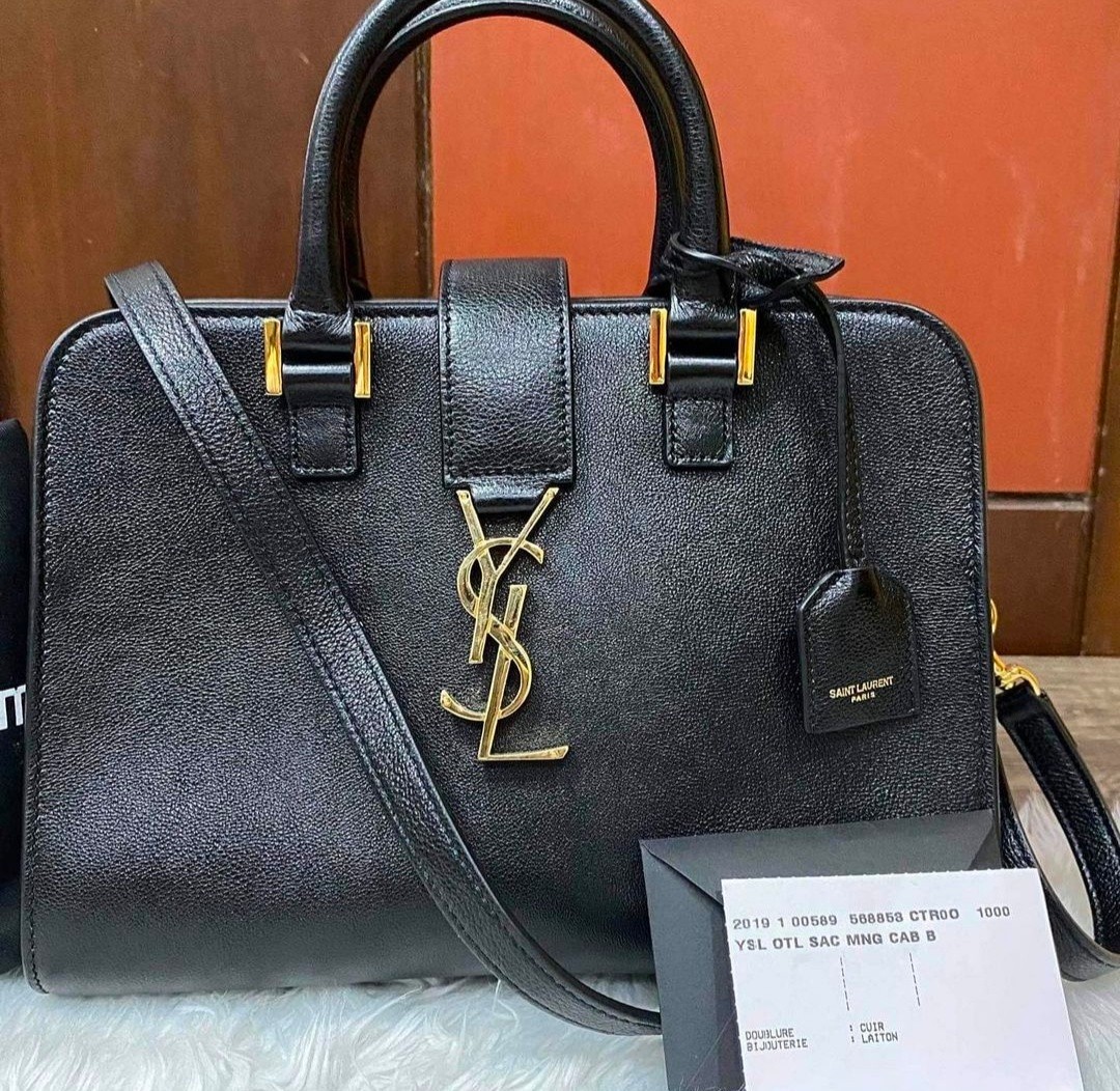 💯% AUTHENTIC BRAND NEW YSL Cabas Bag In Petite Size, Luxury, Bags
