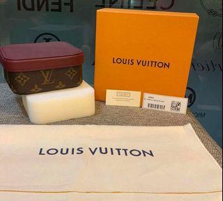 💯% AUTHENTIC BRAND NEW/UNUSED LOUIS VUITTON Camille MM Bordeaux Monogram  JEWELRY BOX