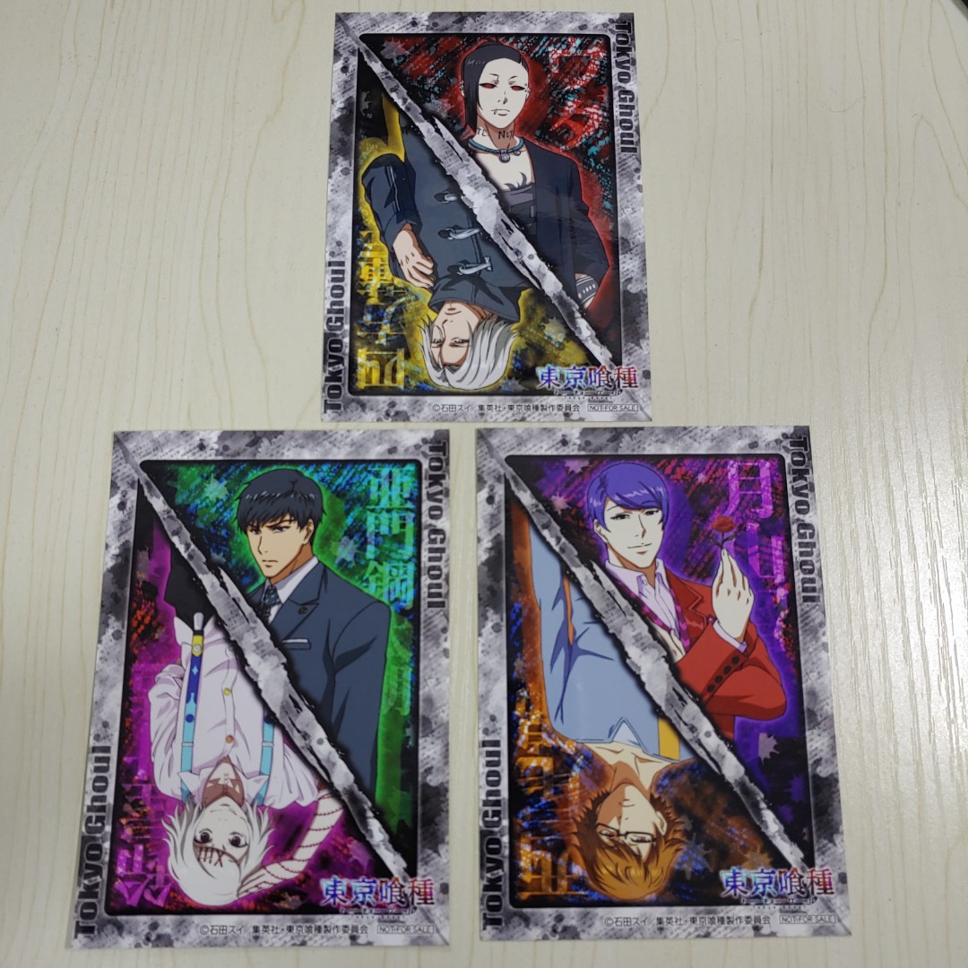東京喰種tokyo Ghoul Animate 特典雙人相卡 詩 四方蓮示 鈴屋什造 亞門鋼太朗 月山習 西尾錦 玩具 遊戲類 其他 Carousell 東京喰種tokyo Ghoul Animate 特典雙人相卡 詩 四方蓮示 鈴屋什造 亞門鋼太朗 月山習 西尾錦 玩具 遊戲類 其他 Carousell