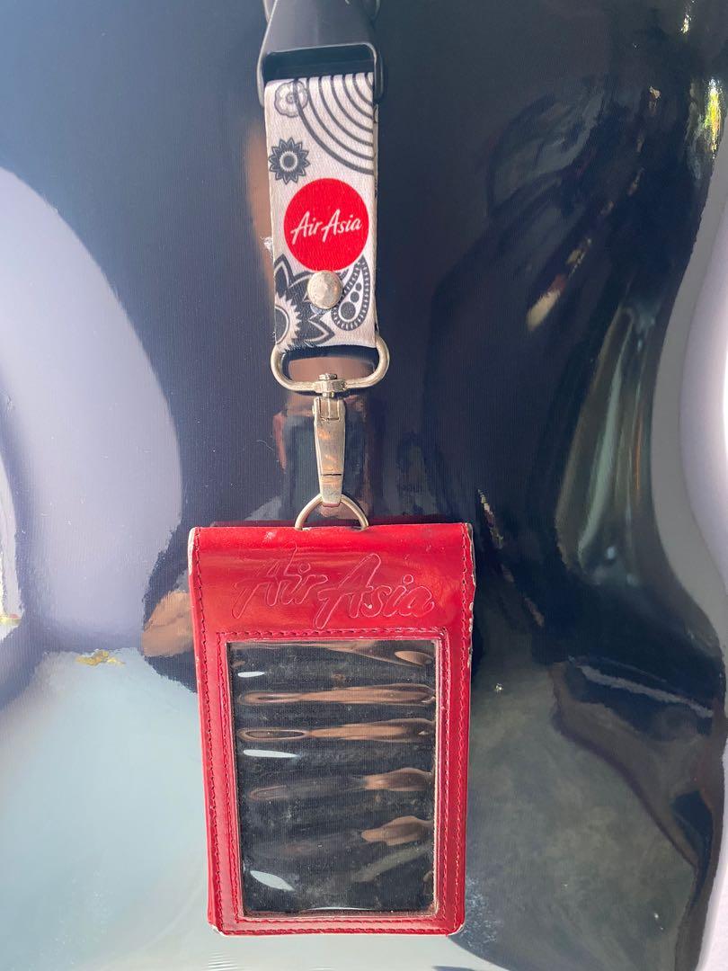 AirAsia Original Lanyard Complete with Special Pin & Card Holder