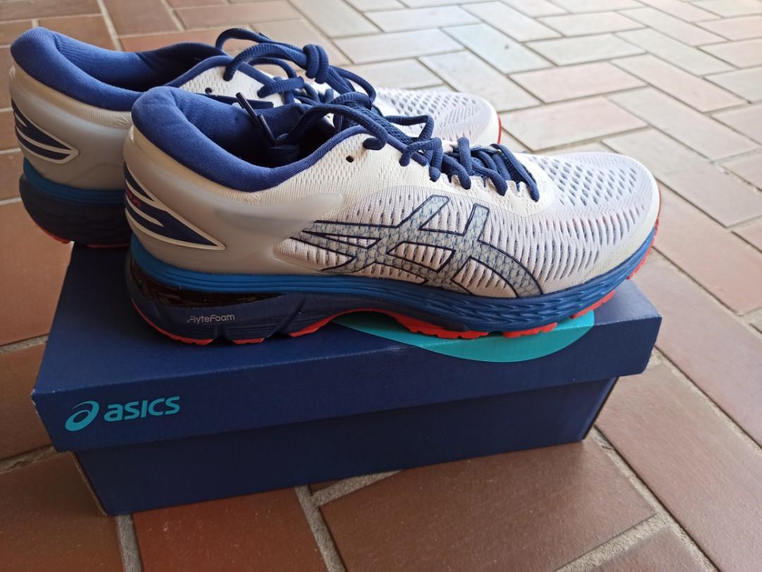 Asics Gel-Kayano 25 (Category: Other Sports Equipment and Supplies) located in Singapore. Submitted by fangyiyang (Listing ID 1072907013, Image 2). Description: Brand new Asics Gel-Kayano 25. Size Men's US8.5 (26.5cm). Box can be included upon request. Can meet up in West or Central area..