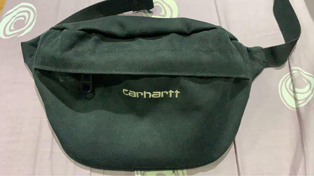 Authentic Black Carhartt Pouch Bag Men s Fashion Bags Sling Bags on Carousell