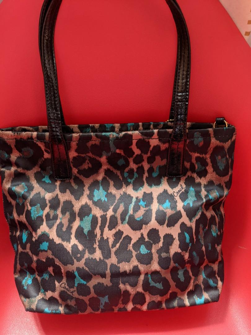 Coach ocelot handbag Clearance