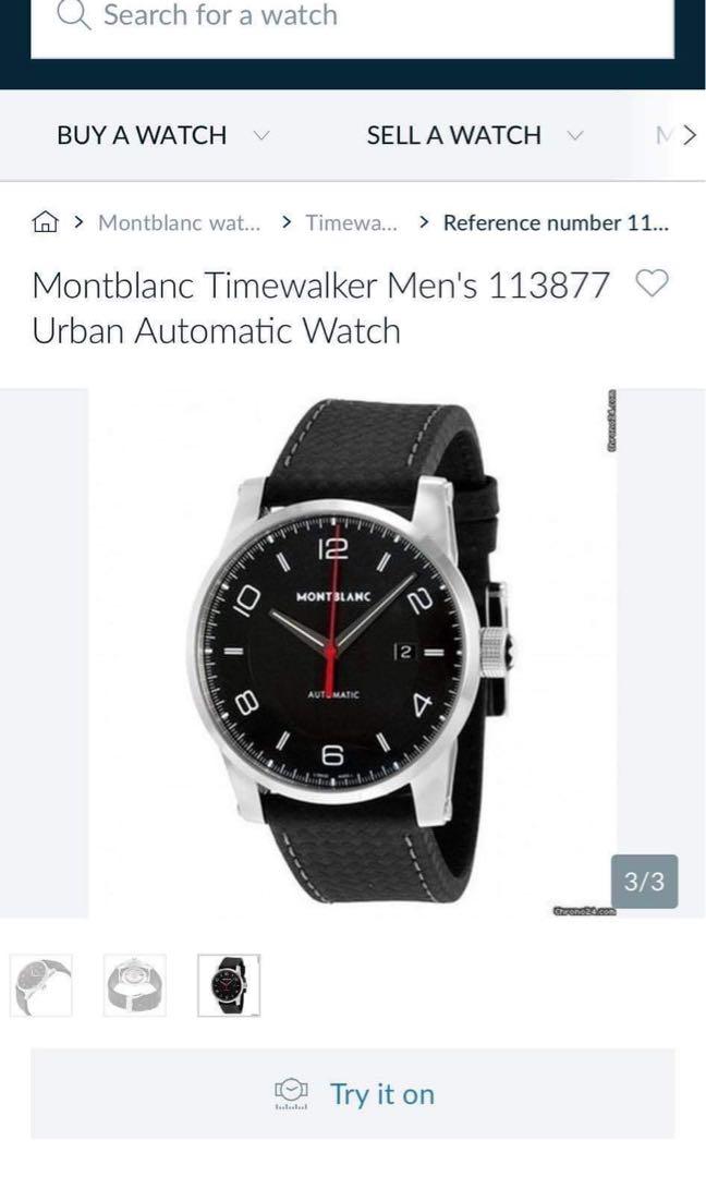 Authentic Montblanc (Category: Luxury Watches) located in Caloocan City. Submitted by prelovedbymaria27 (Listing ID 1072858220, Image 3). Description: 100% Authentic Good as new! Complete inclusion Rfs: De-cluttering only. Will buy a new one. Meet up only..