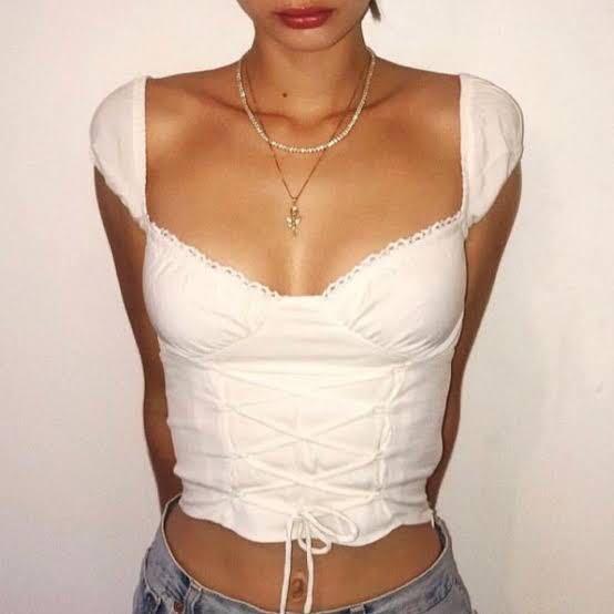 Bamba Swim Lolita Top, Women's Fashion 