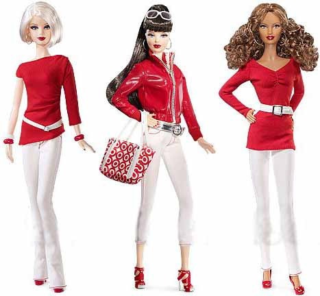 Barbie basics red collection sales