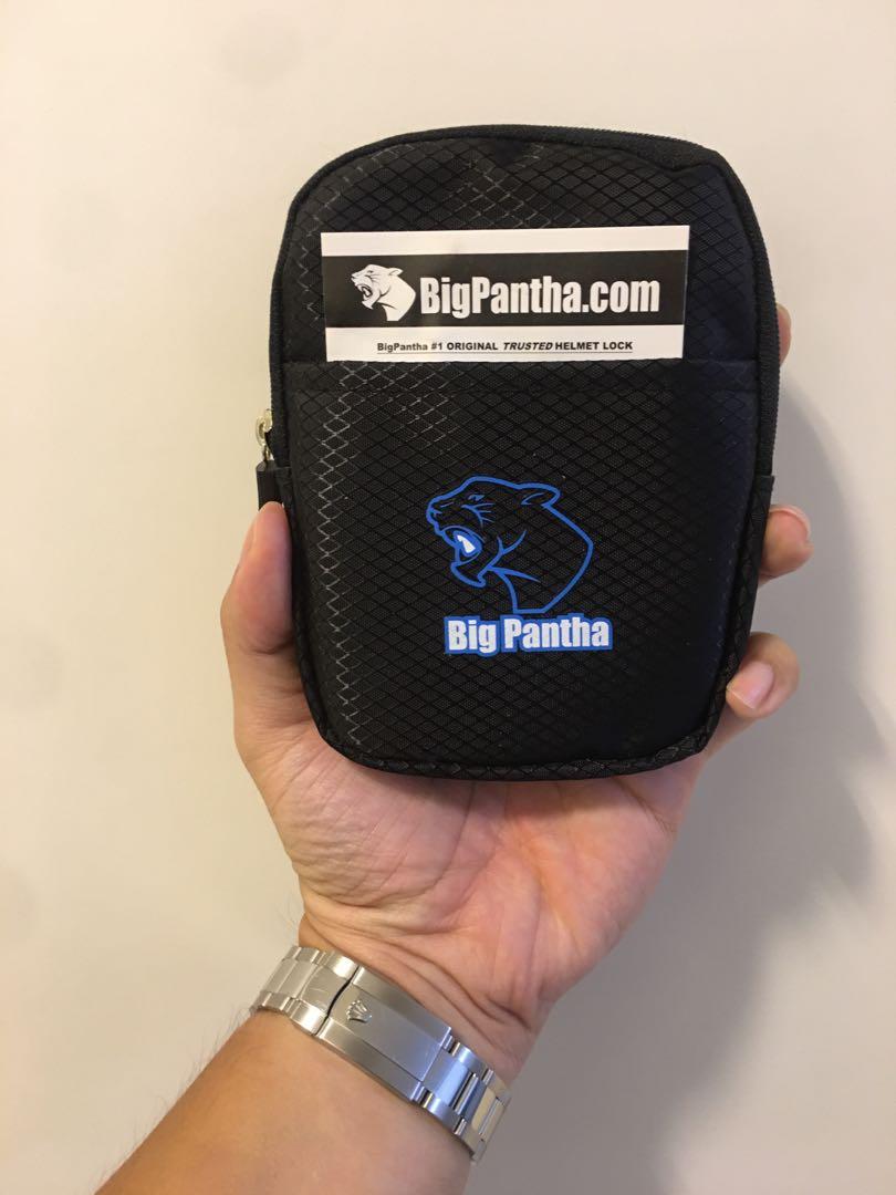 BigPantha Helmet Lock For Full Face Open Face Motorcycle Helmets