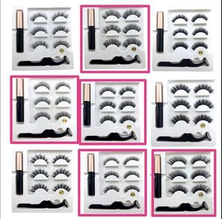 BNIB 3D Faux Mink Magnet Eyelashes