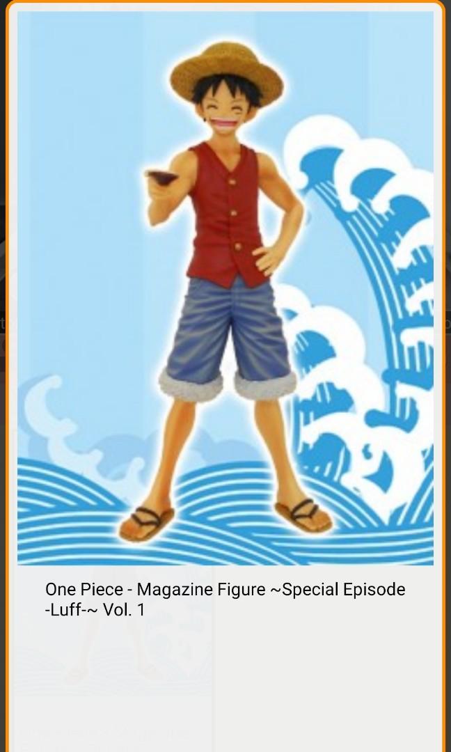 Bnib Toreba One Piece Magazine Figure Special Episode Luff Vol 1 Hobbies Toys Toys Games On Carousell Bnib Toreba One Piece Magazine Figure Special Episode Luff Vol 1 Hobbies Toys Toys Games On Carousell