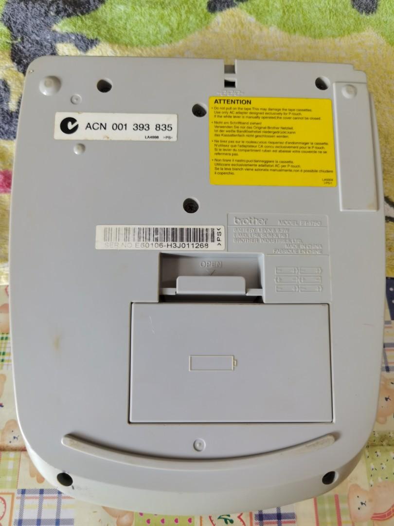 Brother P touch 1750 electronic labelling system, Computers & Tech