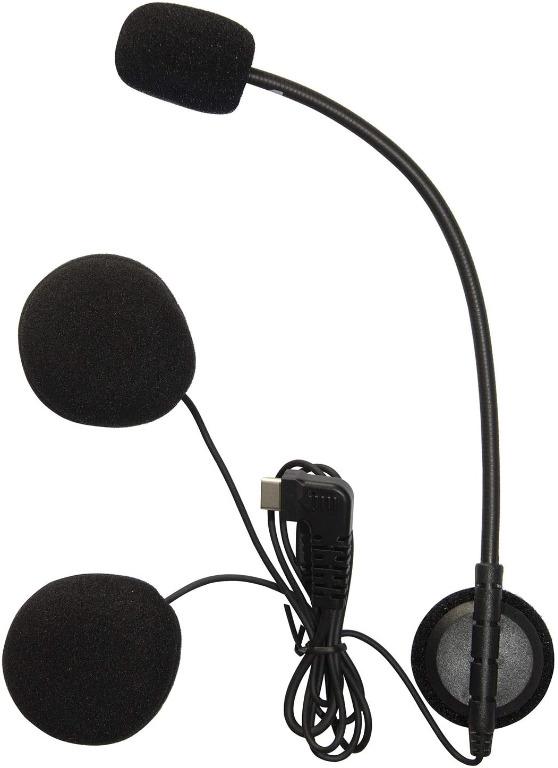 BT S2 BT S3 Motorcycle Helmet Intercom Type C USB Earpiece Speaker