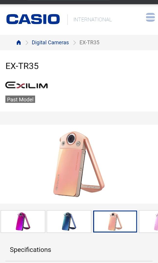 Casio Exilim EX TR35