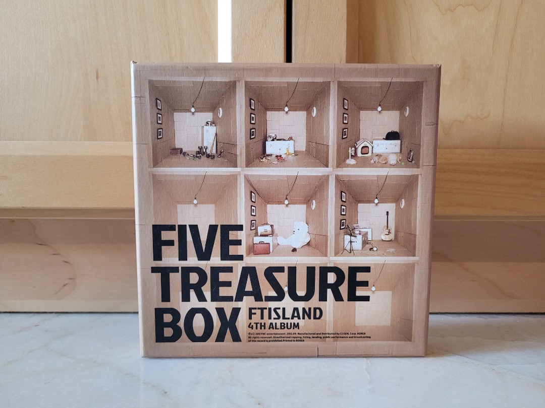 (CD) FTISLAND Five Treasure Box 4th Album, Hobbies & Toys