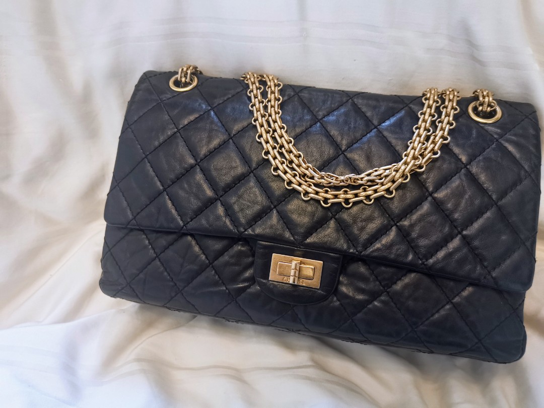 Chanel 2.55 reissue size 226 with GHW #13, Luxury, Bags & Wallets on  Carousell