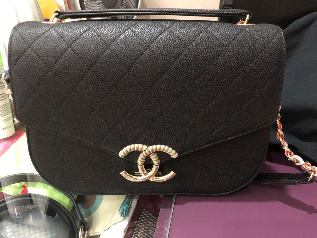 chanel thread around flap bolsa