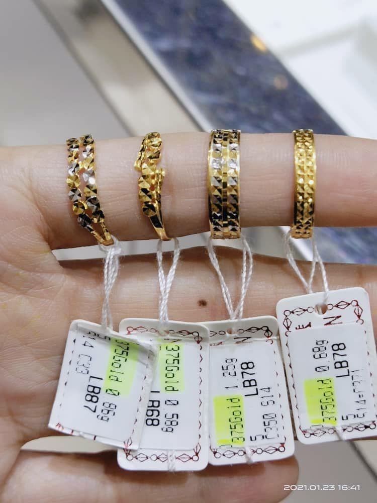 Cincin Emas Suasa 375 Women S Fashion Jewellery On Carousell