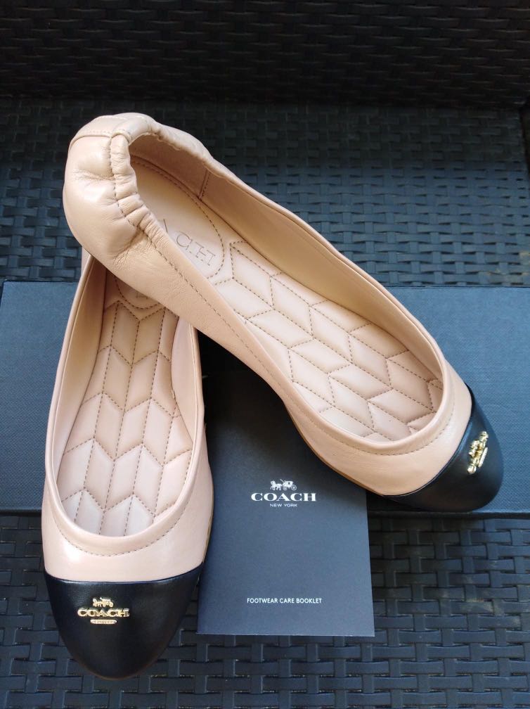 Coach Ballet Flats Women s Fashion Footwear Flats Sandals on Carousell