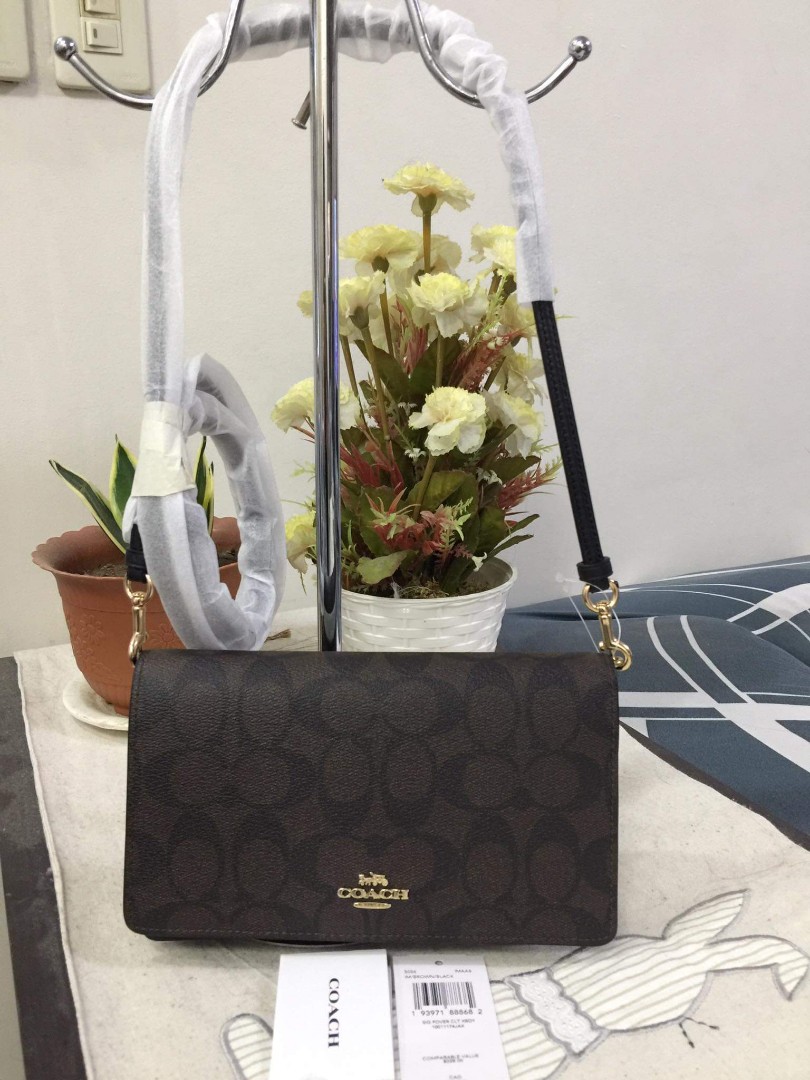Coach wallet online sling bag
