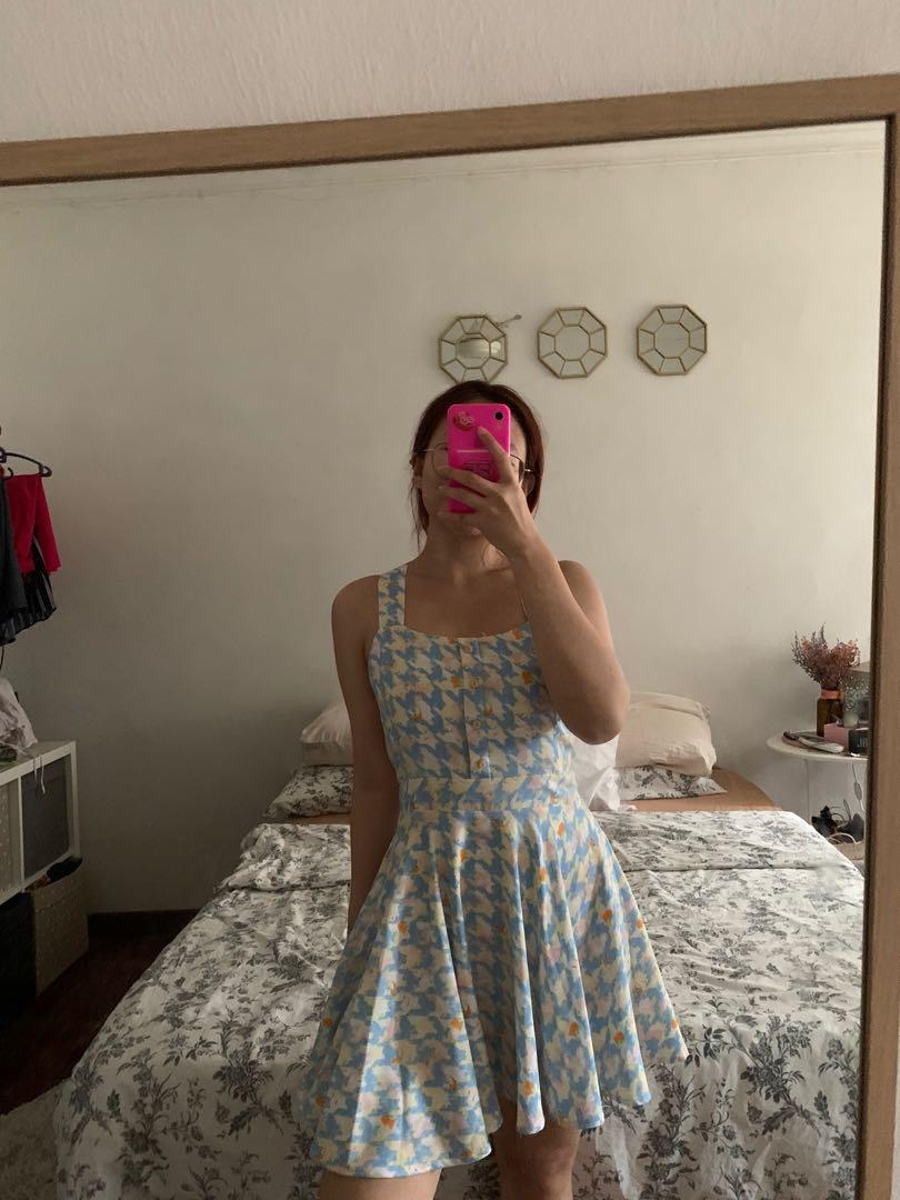 Pastel summer dress top