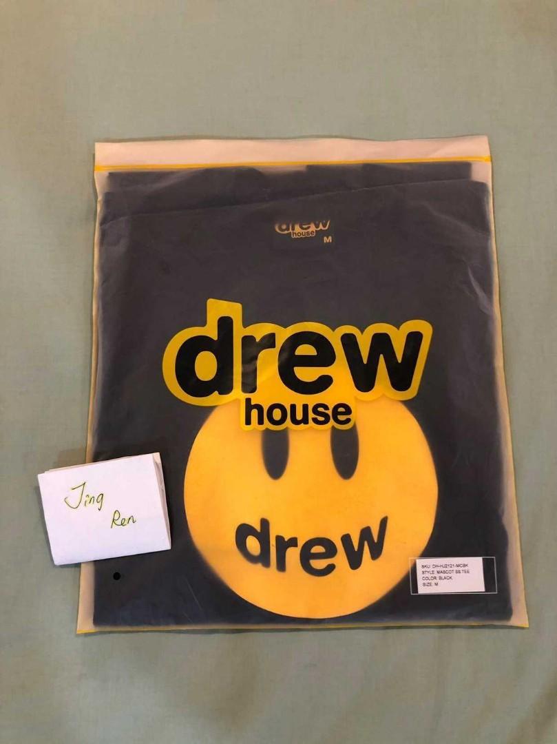 Drew House Mascot SS Tee Black Size M, Men's Fashion, Tops & Sets Drew House Mascot SS Tee Black Size M, Men's Fashion, Tops & Sets