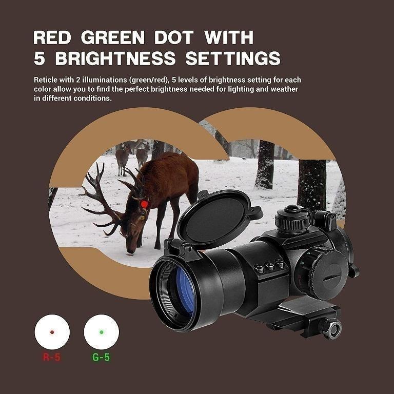 ESSLNB Red Dot Sight 5 Brightness Settings Airsoft Nigeria 2 thumbnail image