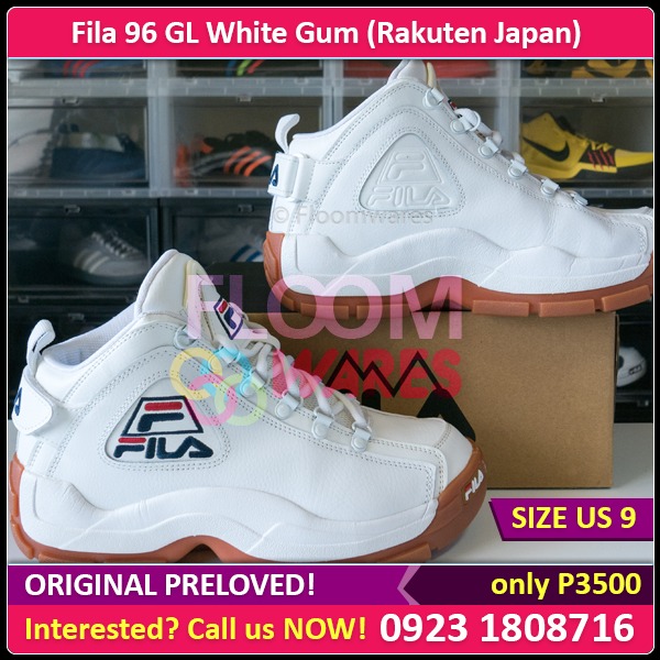 Fila 96 white gum hot sale