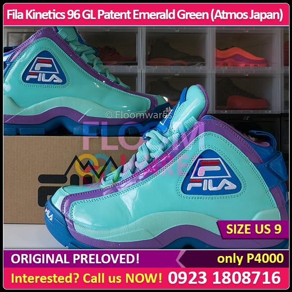 Fila Kinetics 96 GL Patent Emerlad Green (Atmos Japan)