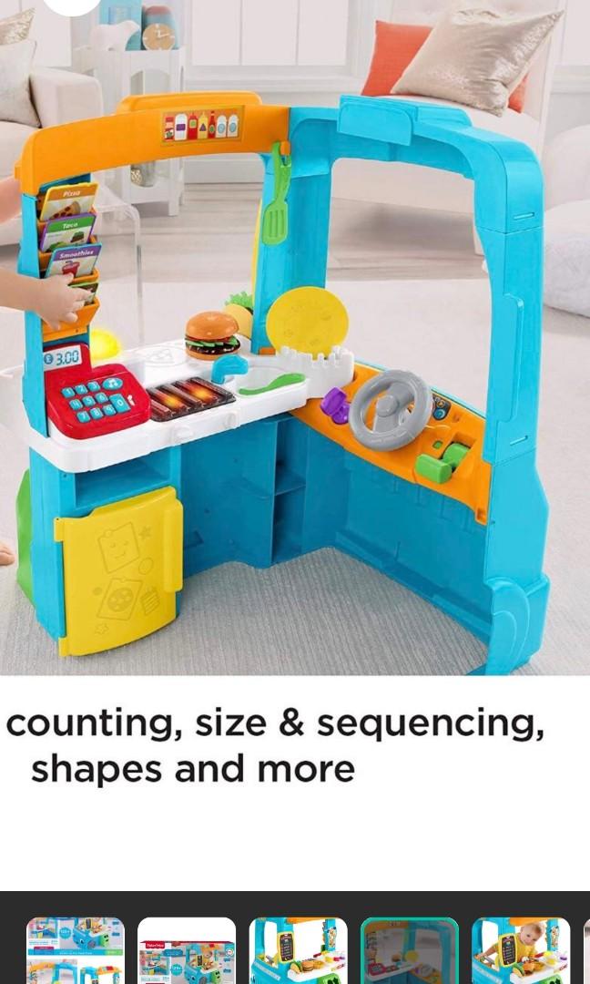 Fisher Price Food Truck, Babies & Kids, Infant Playtime on Carousell
