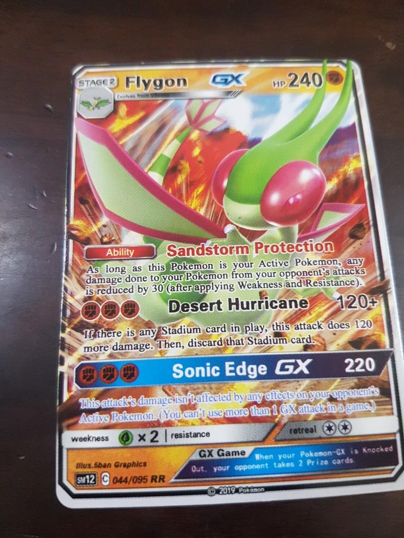 Flygon pokemon go card, Hobbies & Toys, Toys & Games on Carousell