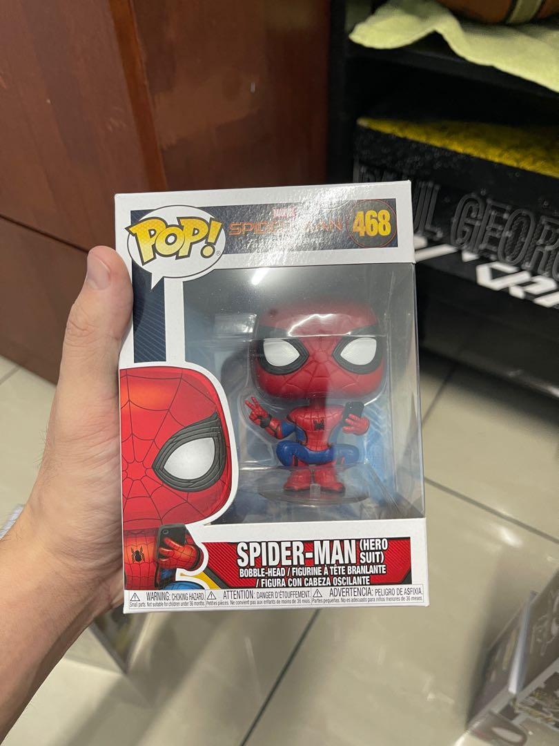 Funko Pop Spider-Man 468, Hobbies & Toys, Collectibles & Memorabilia, Fan  Merchandise on Carousell