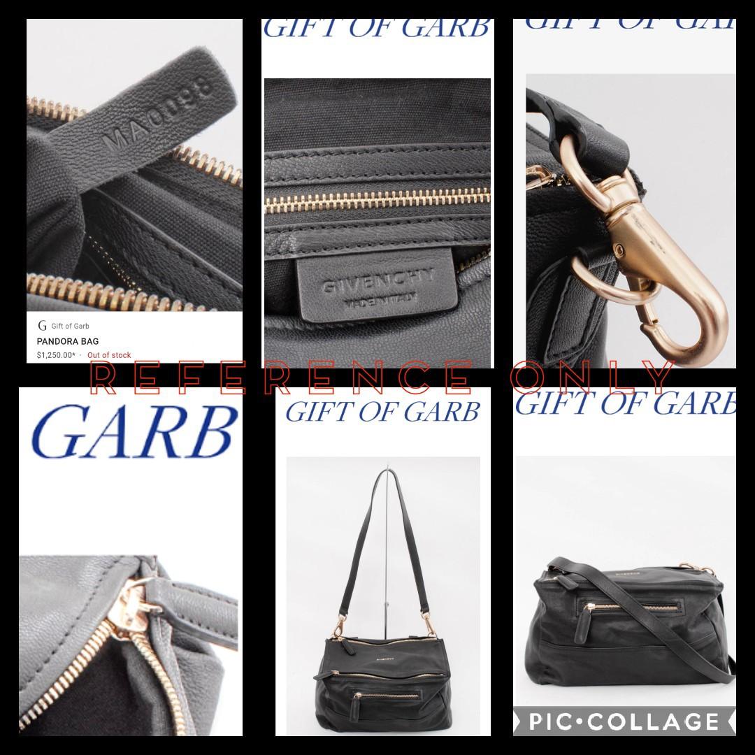 💜💕Givenchy Pandora Medium (Category: Luxury Bags & Wallets) located in Quezon City. Submitted by wheremyheart_is (Listing ID 1072678591, Image 2). Description: <item is available as long as posted> *very hard to come by, well-loved con.,sign of usage, minimal handle rubber lining rubs/scuffs hence selling low, genuine wrinkled sheep leather, ykk etched zippers with no.8 digit marking *pls.self authenticate..classy rugged carefree babe.