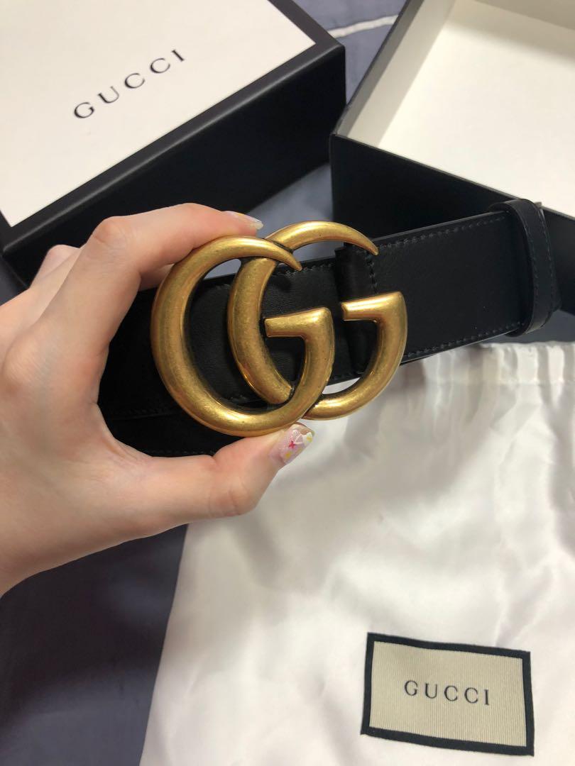 gucci double g buckle