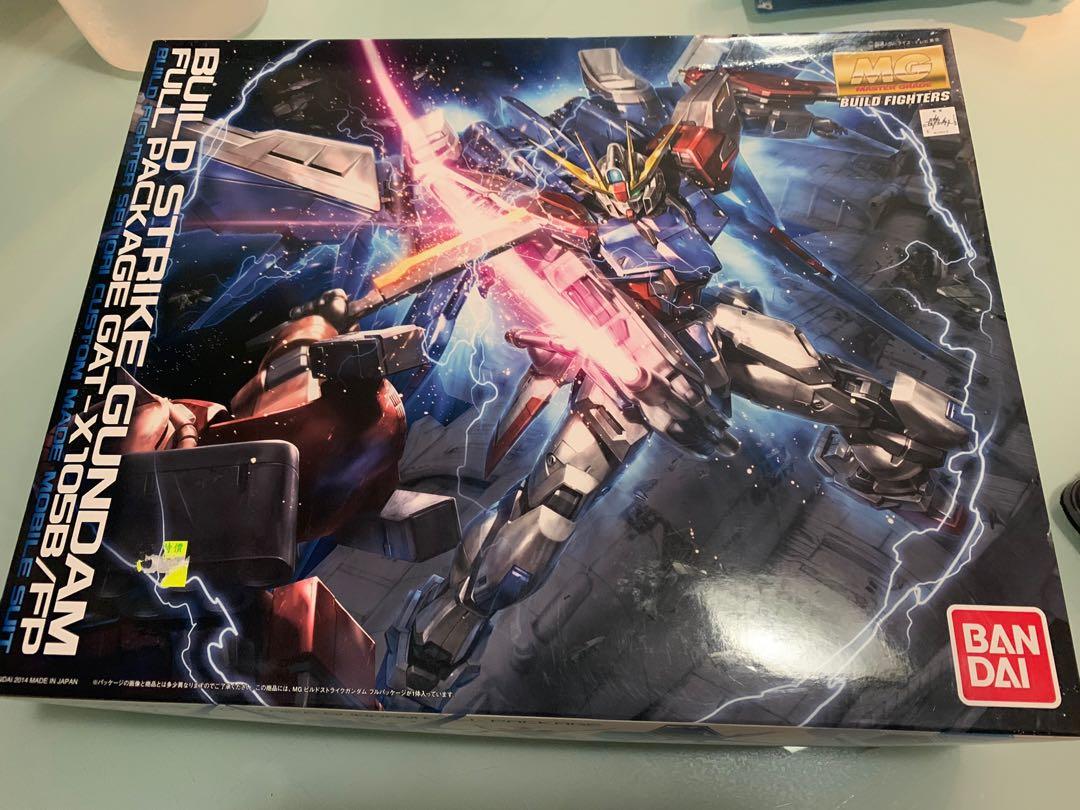 Gundam 高達MG 1/100 Build Strike Gundam 創建突擊高達模型, 興趣及遊戲, 玩具& 遊戲類- Carousell