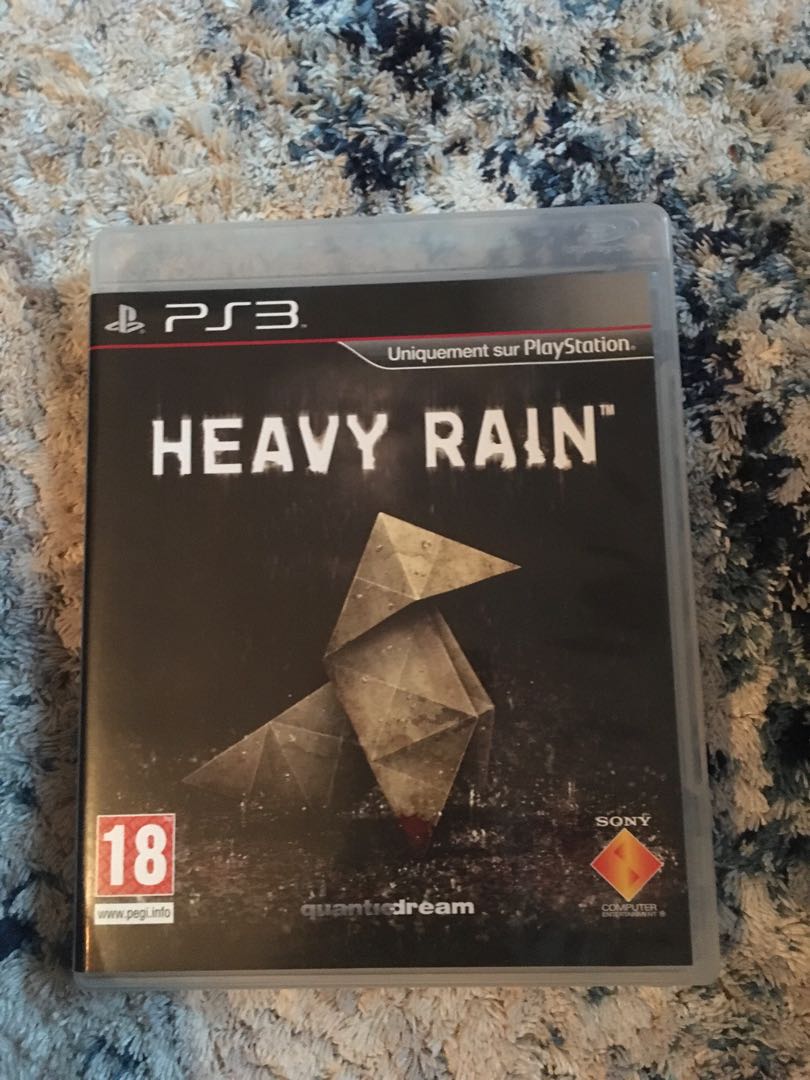 Heavy Rain Ps3 Game 電子遊戲 電子遊戲 Playstation Carousell