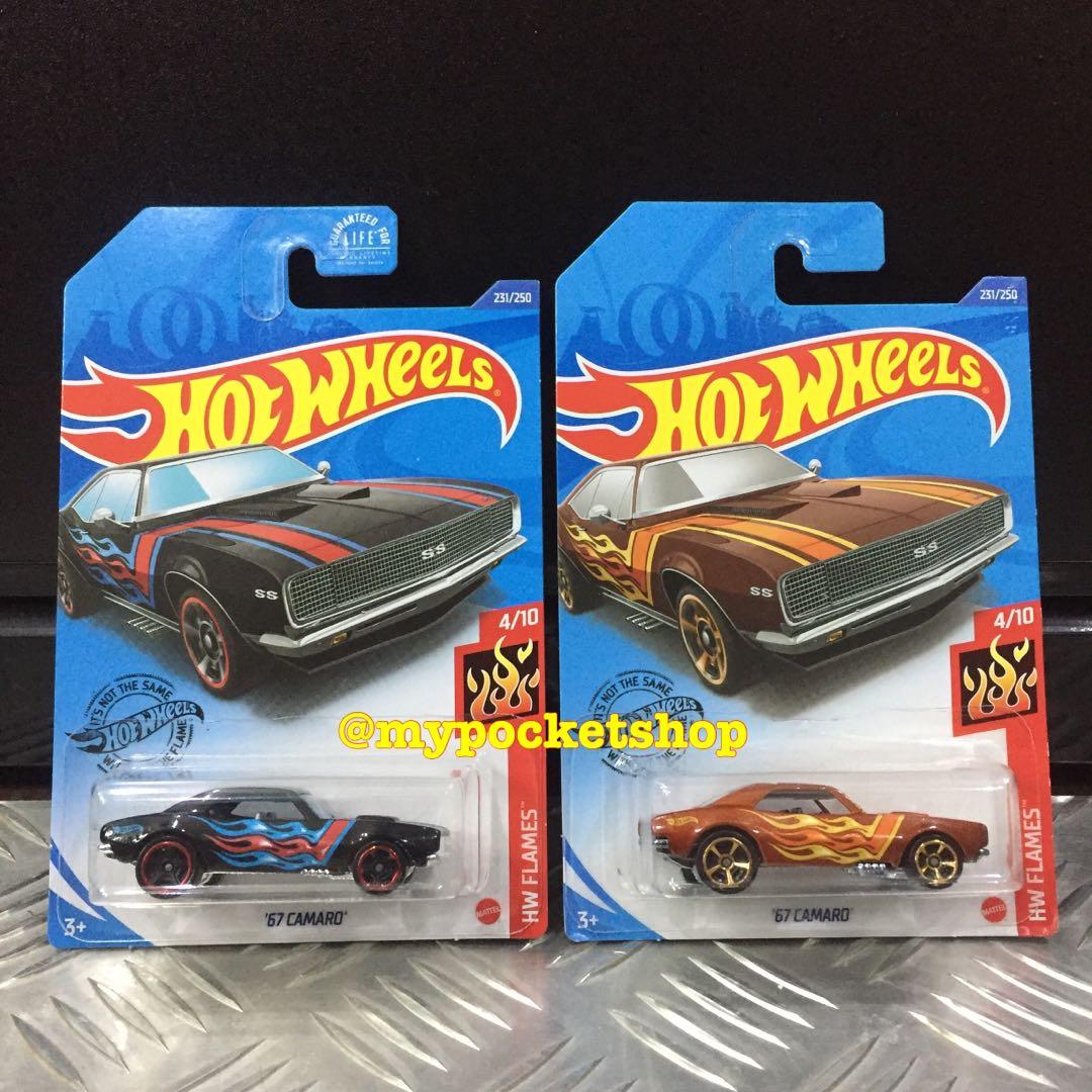 Hot Wheels 67 Camaro Flames 2020 Kroger Exclusive