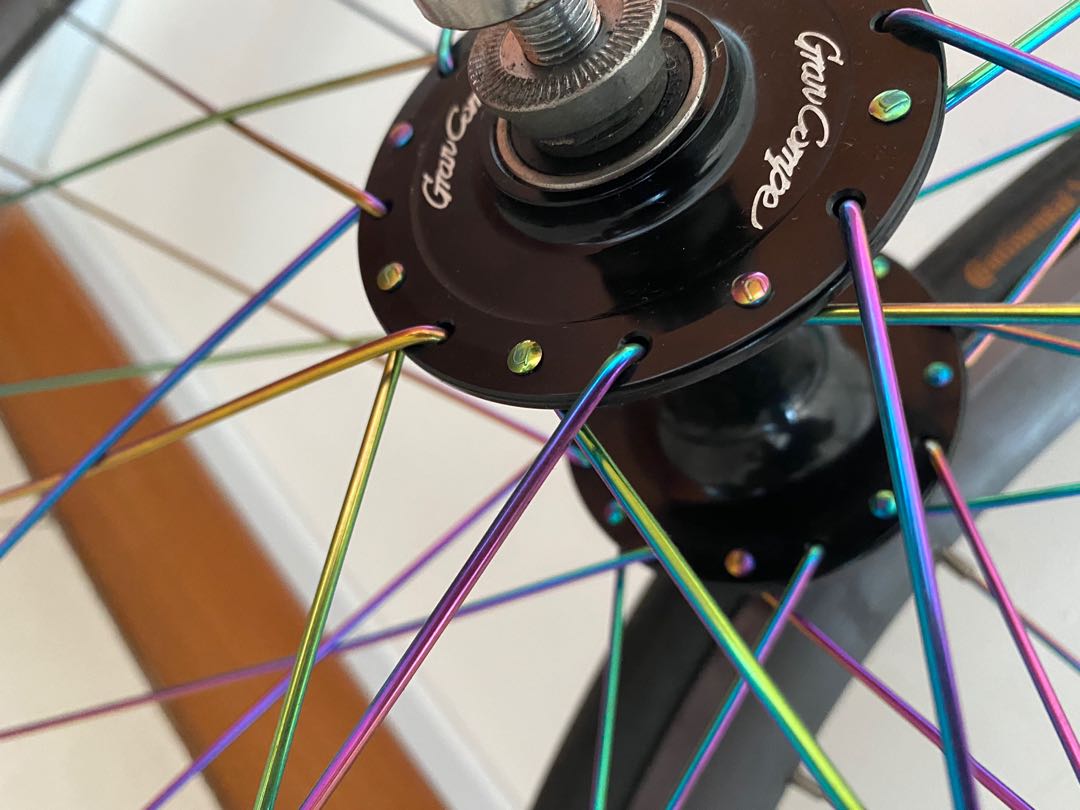 Oil store slick spokes