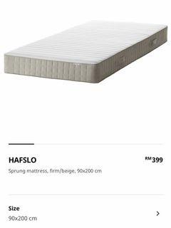 IKEA mattress/ Tilam ikea Single HAFSLO