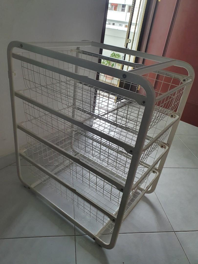 Ikea Pull Out Wire Basket, Furniture & Home Living, Home Improvement