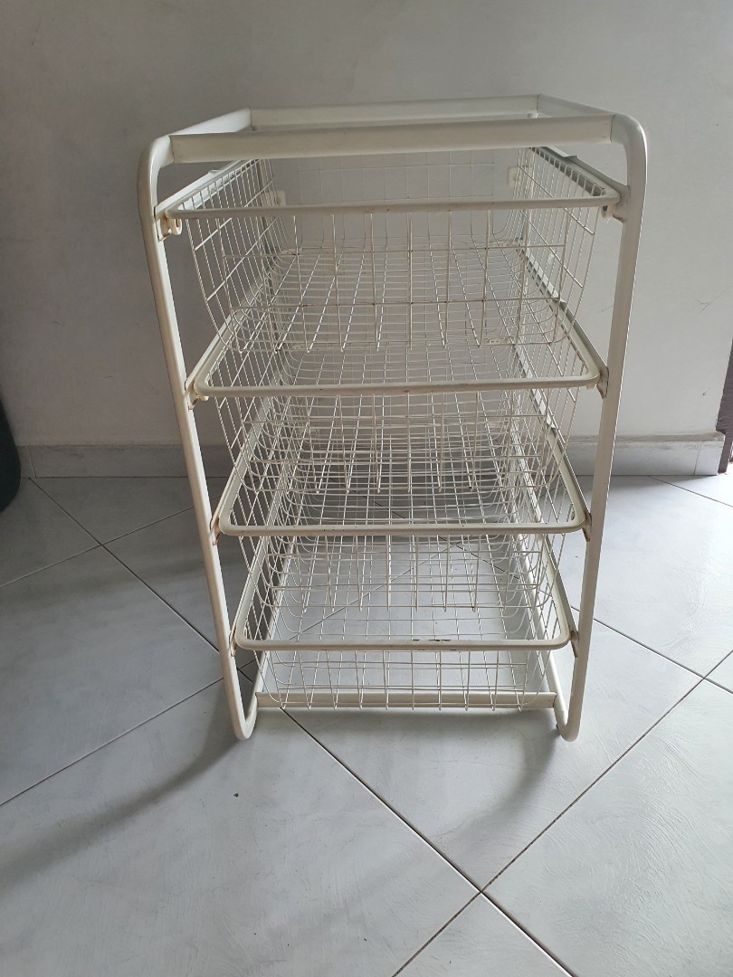 Ikea Pull Out Wire Basket, Furniture & Home Living, Home Improvement